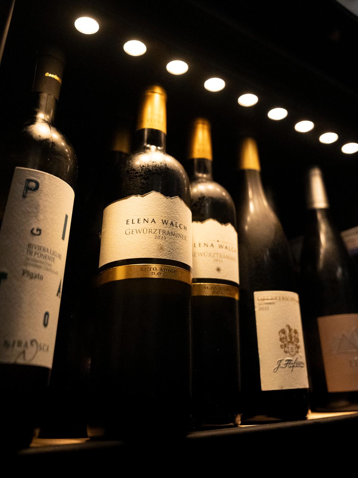 Vini in enoteca