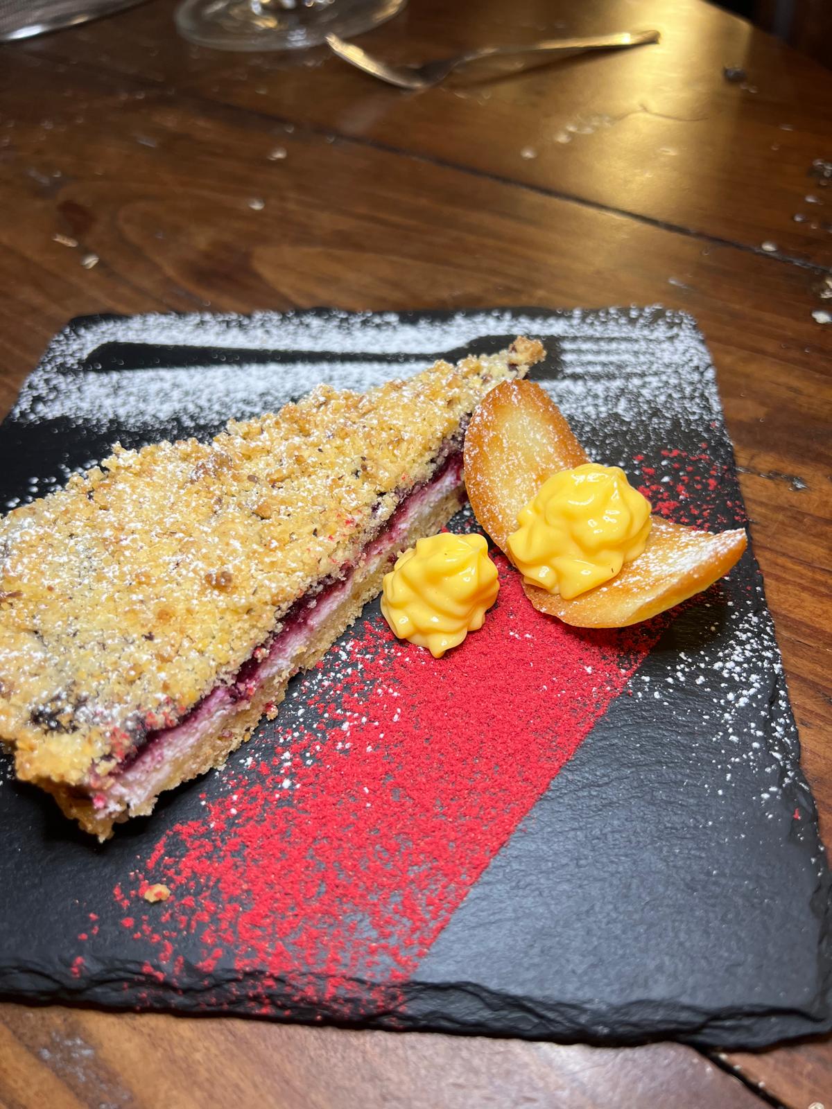 Dolce al piatto